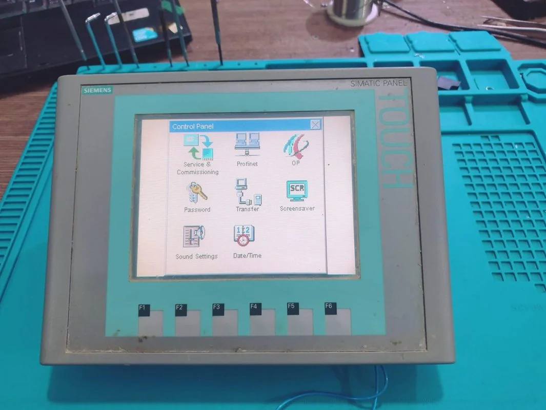 Bursa Siemens HMI operatör paneli açılmıyor arıza servisi